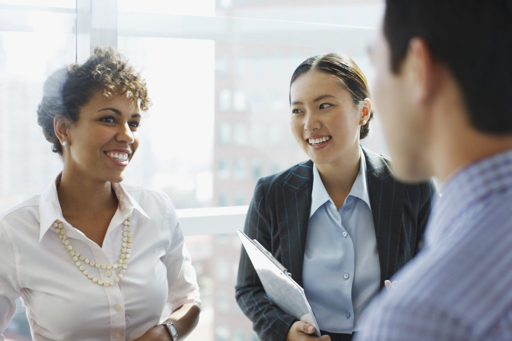 Business Minorities Listening and Communicating